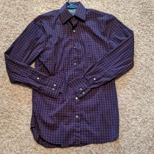 Men's M Bonobos Patterned Button Down Shirt